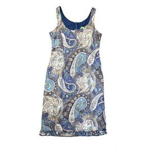 Citrine, Women's Mini Bodycon Office Multicolored Dress, Size 8, Used
